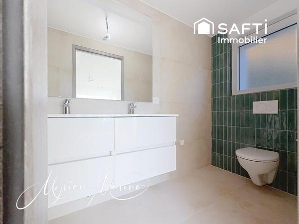 APPARTEMENT D’EXCEPTION EN REZ-DE-VILLA AVEC TERRASSE ET VUE MER - LES ISSAMBRES (83380)