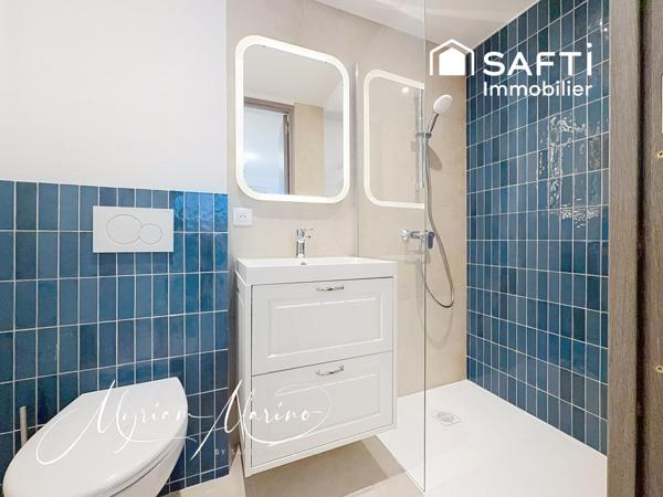 APPARTEMENT D’EXCEPTION EN REZ-DE-VILLA AVEC TERRASSE ET VUE MER - LES ISSAMBRES (83380)