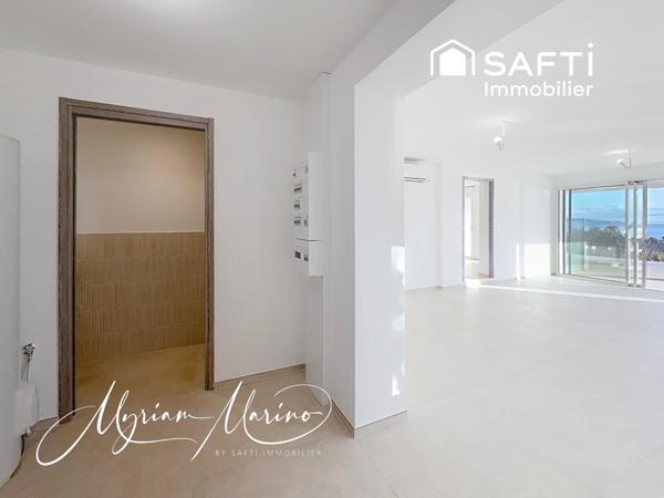 APPARTEMENT D’EXCEPTION EN REZ-DE-VILLA AVEC TERRASSE ET VUE MER - LES ISSAMBRES (83380)