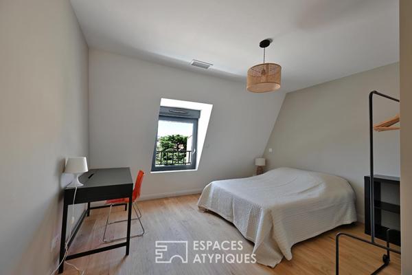 Duplex en dernier étage avec terrasses, vue, ascenseur et garage