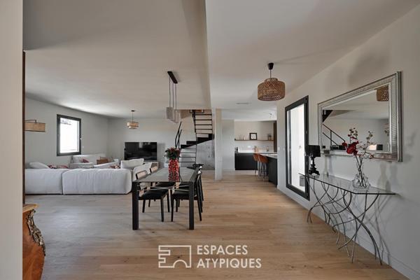 Duplex en dernier étage avec terrasses, vue, ascenseur et garage