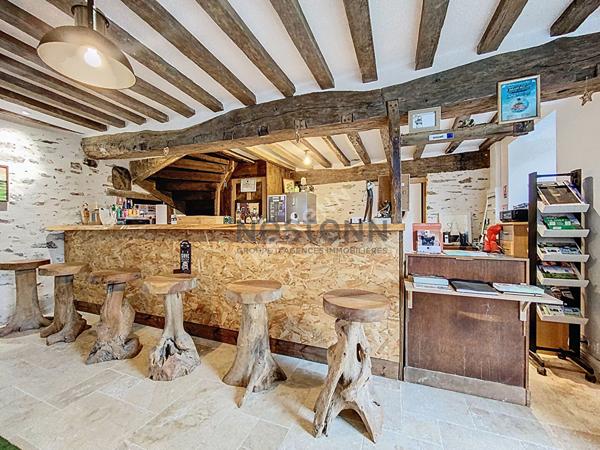 Propriété de charme avec practice de golf, gîtes et 7 hectares de nature à St Fort (Mayenne).
