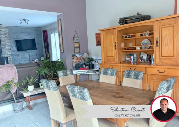 Maison 3 chambres 120m² + dependances