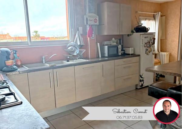 Maison 3 chambres 120m² + dependances