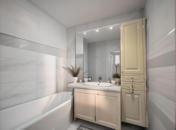 Appartement 3 pièces à Tassin la Demi Lune avec garage double