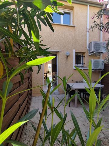 CANET EN ROUSSSILLON - COTE PLAGE - Maison 3 pièces avec JARDIN et PARKING !