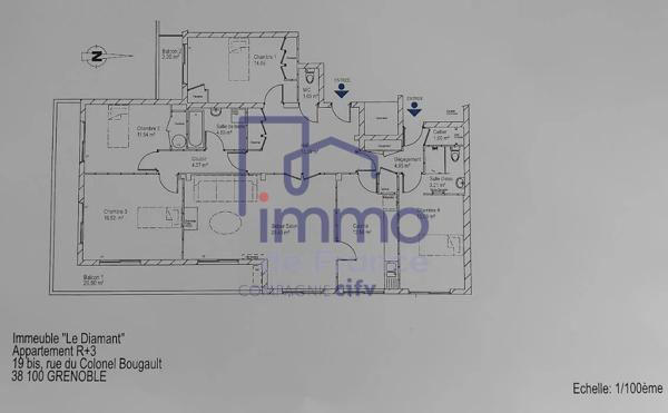 Appartement à vendre à Grenoble (38100)