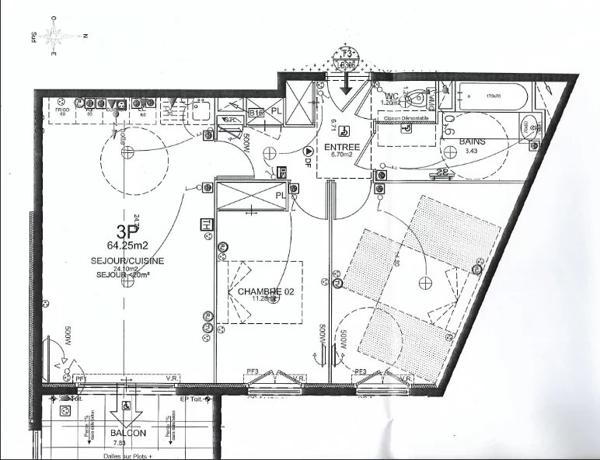 Immobilier Fréjus (83600) – Appartement 64.25m2 – 265 000 €