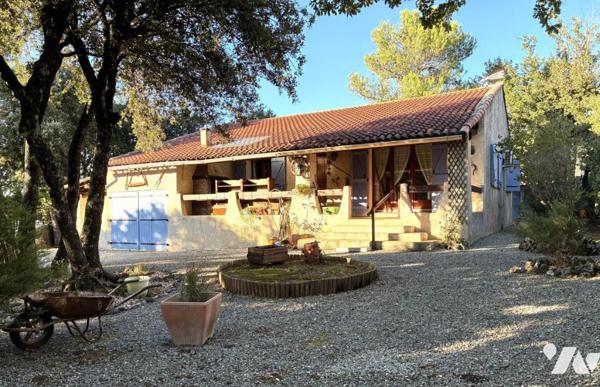 VILLA T3 AVEC GARAGE COMBLE AMENAGEABLE ABRI DE JARDIN SAINT-MAXIMIN