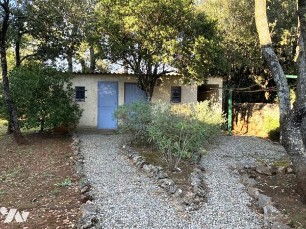 VILLA T3 AVEC GARAGE COMBLE AMENAGEABLE ABRI DE JARDIN SAINT-MAXIMIN