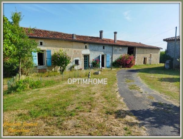 corps de ferme + terrain