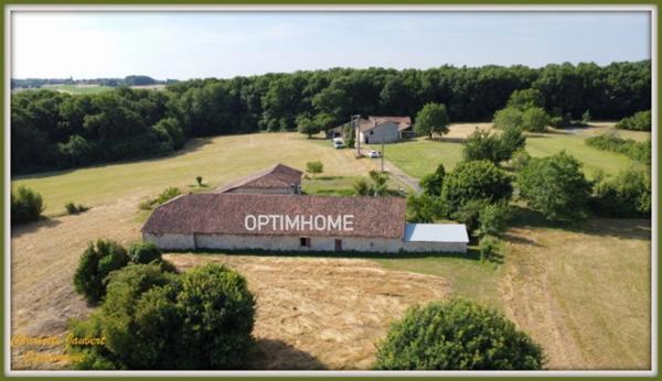 corps de ferme + terrain
