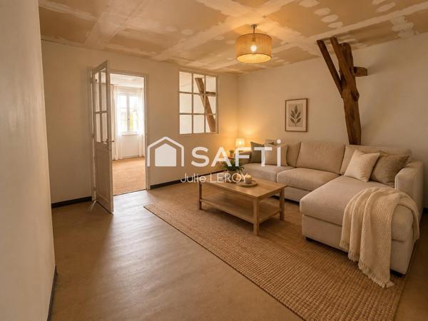 À VENDRE – MAISON DE BOURG 131 m² – LOUE (72540)