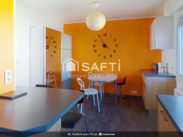 Appartement T4 lumineux à Saint-Nazaire, proche front de mer secteur Sautron