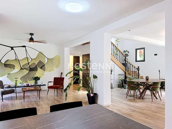 A VENDRE -  ESTANTENS -GRANDE MAISON DE 230 M² + 2 APPARTEMENTS INDÉPENDANTS  - 1 HECTARE