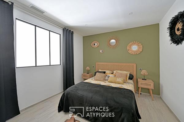 Maison contemporaine avec piscine à deux pas de la mer