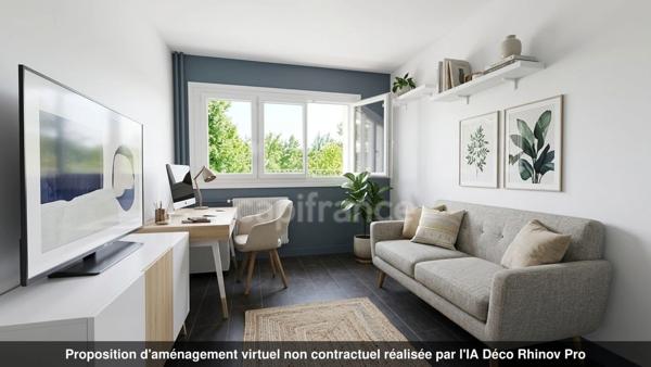 3 PIÈCES 66 m² – BALCON – LUMINEUX – SANS TRAVAUX- MAISONS ALFORT (94)