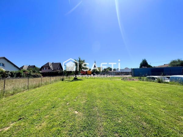 Beau terrain à batir