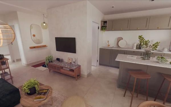 Appartement à vendre    3 pièces • 64,33 m2 Lit-et-Mixe