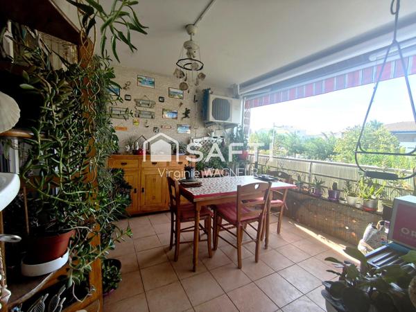 T3 climatisé en excellent état et garage en s/sol