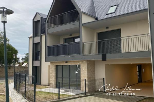 Appartement Dinard 3 pièces - 68,94 m2 - Jardin de 40,57 m2 + Garage