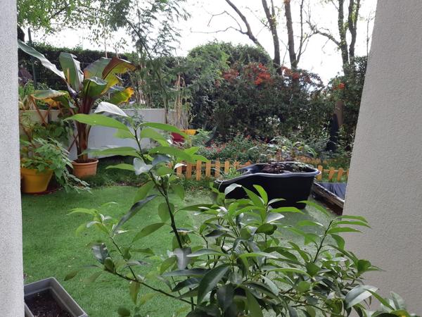 Appartement + jardin + garage