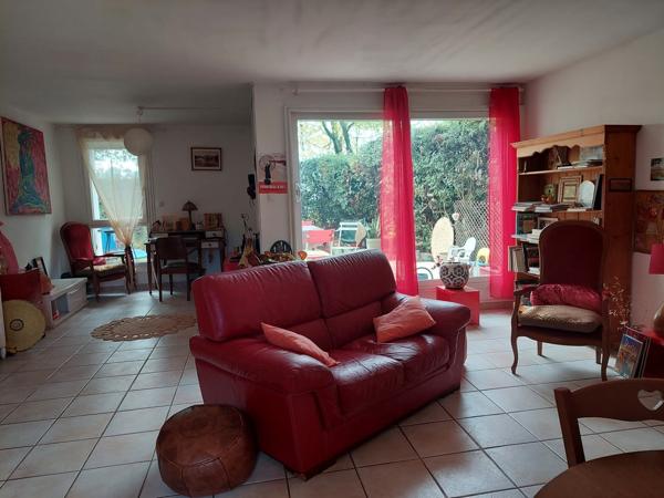 Appartement + jardin + garage