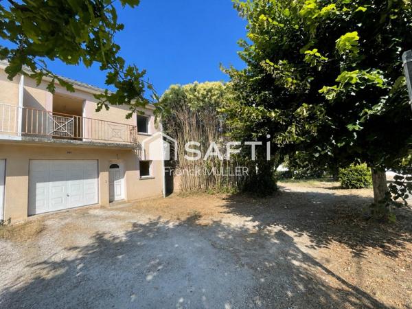 Maison T4 joli potentiel avec jardin, travaux de rénovation à prévoir