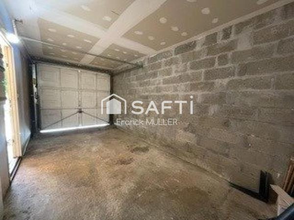 Maison T4 joli potentiel avec jardin, travaux de rénovation à prévoir