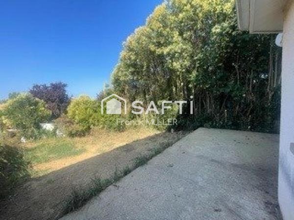 Maison T4 joli potentiel avec jardin, travaux de rénovation à prévoir