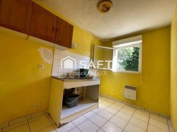 Maison T4 joli potentiel avec jardin, travaux de rénovation à prévoir