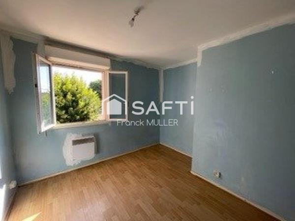 Maison T4 joli potentiel avec jardin, travaux de rénovation à prévoir