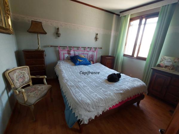 Maison familiale avec grand terrain, piscine – Saint-Martin-la-Plaine