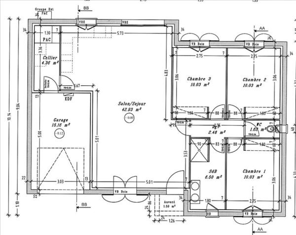 Maison récente de plain-pied , Investissement locatif rentable à Échillais (17)