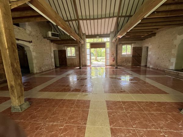 Gennes (49350) REF 88686 PROCHE SAUMUR , Magnifique domaine de chasse de 130 hectares , avec gîte , salle de réception rela