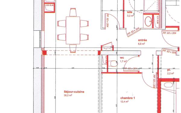 Appartement à vendre    3 pièces •  Argentan