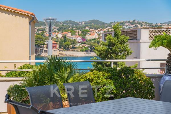Bel appartement de 129 m2 avec terrasse de 105 m² à proximité de la plage de Renecros