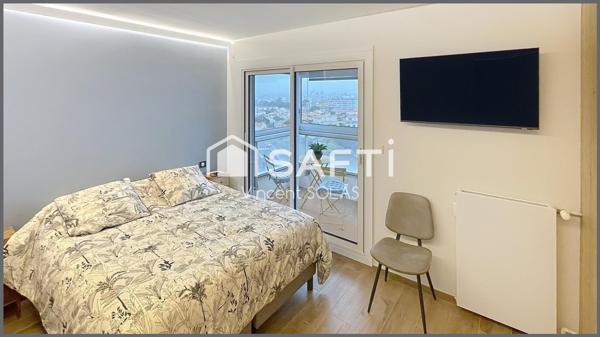 Appartement de 73m² - Haut de Gamme - Meublé - Vue Exsceptionnelle - Parking + Cave - Résidence Parfaite !