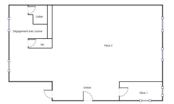 Bureau
         4 pièces
        - 104 m² 222 000 € *