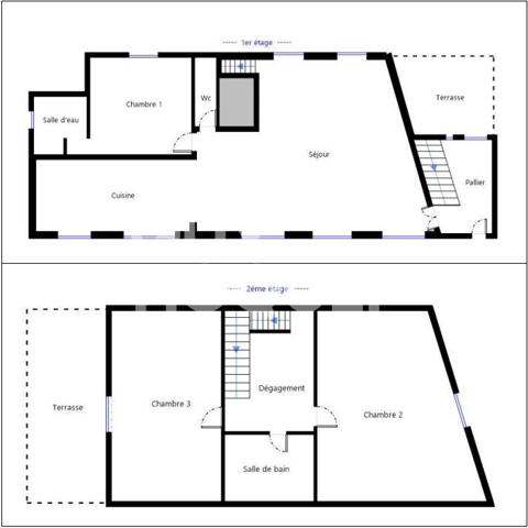 MAISON DE CHARME DE 7 PIÈCES A ETIOLLES - AVEC PISCINE ET DÉPENDANCE