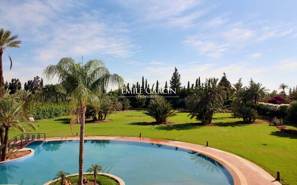 Propriété à vendre au coeur de la Palmeraie à Marrakech