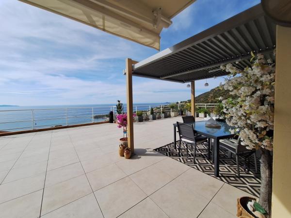 SANGUINAIRES T4 avec 110m² de terrasse vue mer imprenable Ajaccio (20000)