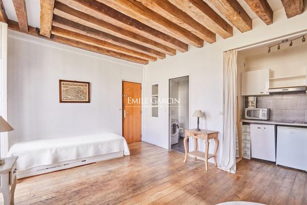 A vendre - appartement avec vue - 24 m² - 75001 - Paris - Place Dauphine