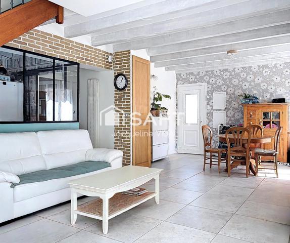 Maison familiale 5 pièces avec garage sur une parcelle de 366 m².