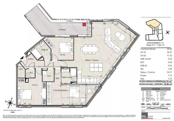 BEAULIEU-SUR-MER – appartement neuf luxe 4 pièces avec terrasse