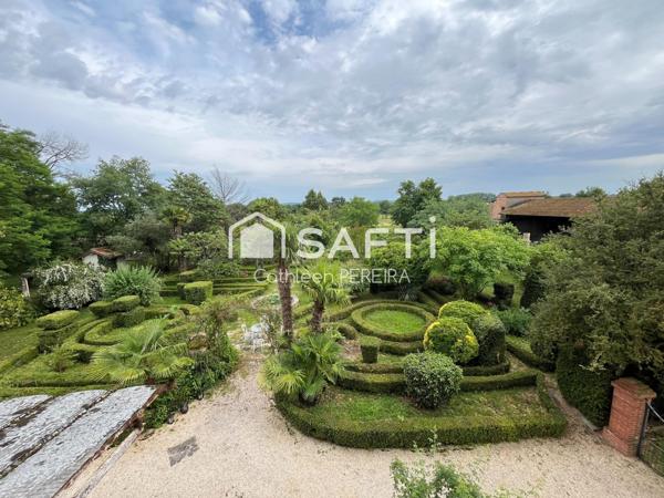 Demeure de prestige avec parc et piscine, à 35 min de Toulouse