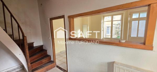 Maison 57m², 2 chambres, à rénover.