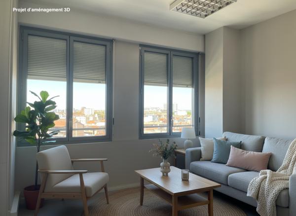 Bureau
         6 pièces
        - 68 m² Exclusivité 169 000 € *