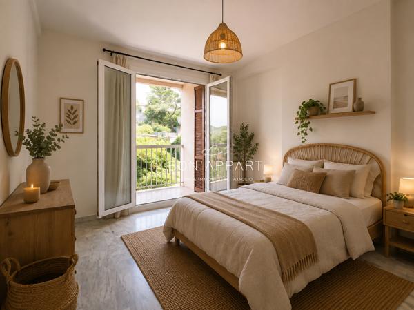 Appartement 2 pièce(s) 1 chambre(s) 45.57 m²