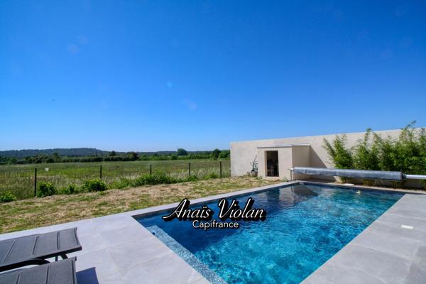 Maison individuelle à vendre 5 pièces avec terrasse et piscine SAINT BAUZILLE DE MONTMEL (34)